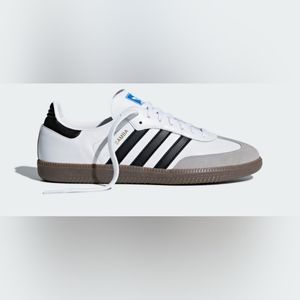 adidas Samba OG Cloud White M5/W6 runs big